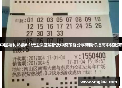 中国福利彩票6 1玩法深度解析及中奖策略分享帮助你提高中奖概率